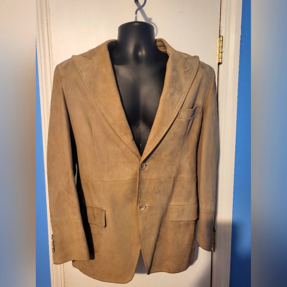 Dolce & Gabbana Suede Blazer Jacket M